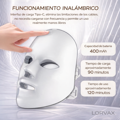 Máscara Facial LED Profesional