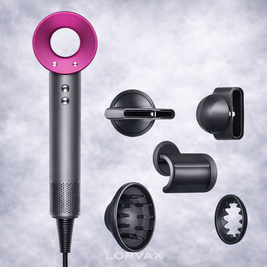 Secador de pelo profesional con cabezales imantados