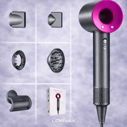 Secador de pelo profesional con cabezales imantados