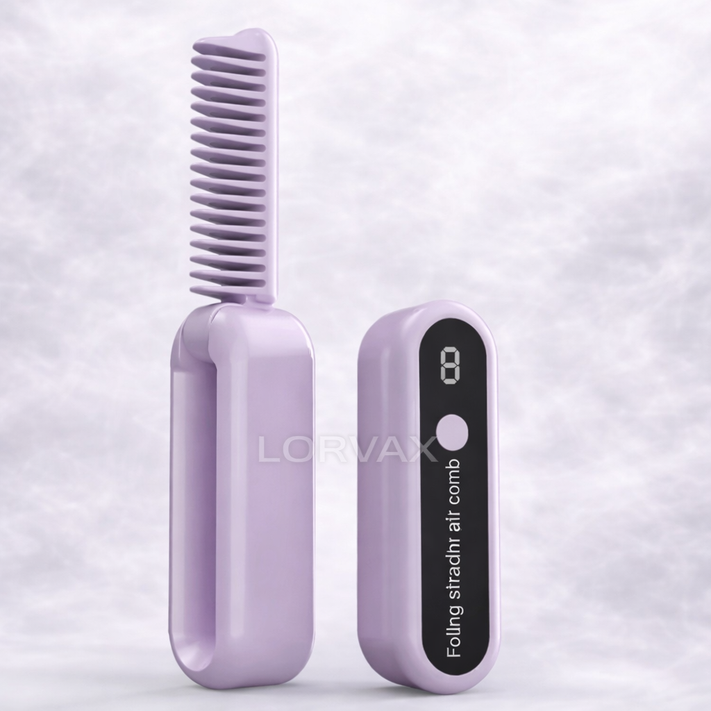 Cepillo Alisador Portátil Plegable